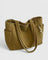 Liorane | Luxurious Ribbed Tote Bag with Cord Detail - Velvet Haven