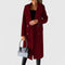 Hazel | Elegant Longline Coat - Velvet Haven