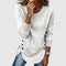 Kim | Button-Hem Top - Velvet Haven