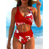 Sisi | Twist-Front High-Waisted Bikini Set
