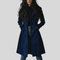 Teresa | Vintage-style Suede Trench Coat - Velvet Haven