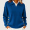 Aira | Button Detail Jumper - Velvet Haven