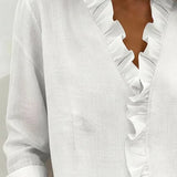 Ivy & Cole | Blouse with Ruffles