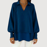 Rezy | Layered Knit Top