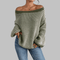 Poshiko | Casual Drop Shoulder Jumper - Velvet Haven