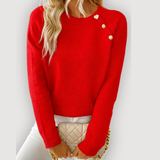 Jonelle | Chic Button Jumper
