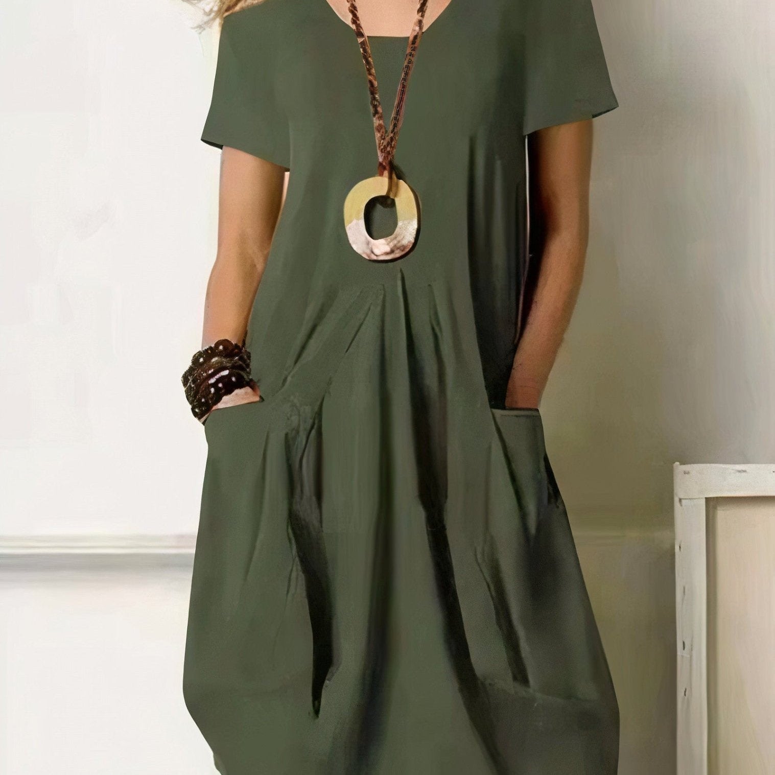 Kwani | Easy Casual Flow Dress - Velvet Haven