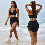 Flair & Fit | Sculpting Skirted Bikini Set