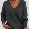 Lillian | Lightweight V-Neck Jumper - Velvet Haven