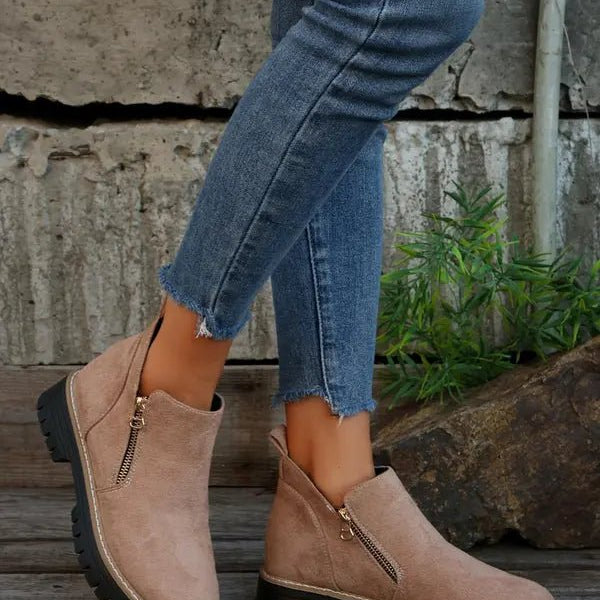 Diana | Supportive Orthopedic Ankle Boots - Velvet Haven