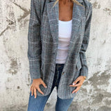 Lucinda | Classic Plaid Blazer