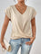 Maia | Twist Front V-Neck Top - Velvet Haven