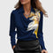 Sylvie | Blouse with a Luxurious Pleated Neckline - Velvet Haven