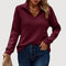 Jana | Cosy Half-Zip Top - Velvet Haven