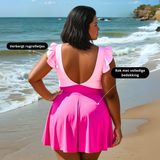 Lola | Flattering Swimdress with Built-in Shorts