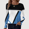 Alysia | Geometric Print Top - Velvet Haven
