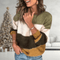 Maya | Colorblock Knit Jumper - Velvet Haven