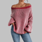 Poshiko | Casual Drop Shoulder Jumper - Velvet Haven