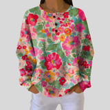 Maja | Colorful Flowers Sweatshirt
