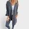 Freya | Casual Long Coat With Lapel - Velvet Haven