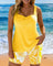 Famke | Floral Print Tankini & Shorts Set - Velvet Haven