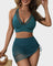 Flair & Fit | Sculpting Skirted Bikini Set - Velvet Haven