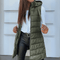 Rain | Casual Sleeveless Hood Long Puffer Vest - Velvet Haven