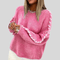 Serah | Casual Round Neck Jumper - Velvet Haven