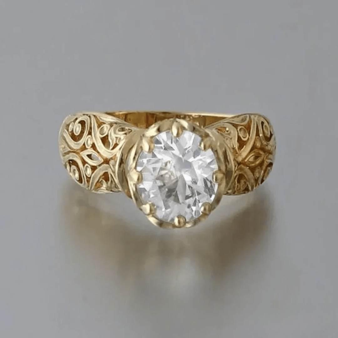 Timeless White Zirconia Ring - Velvet Haven