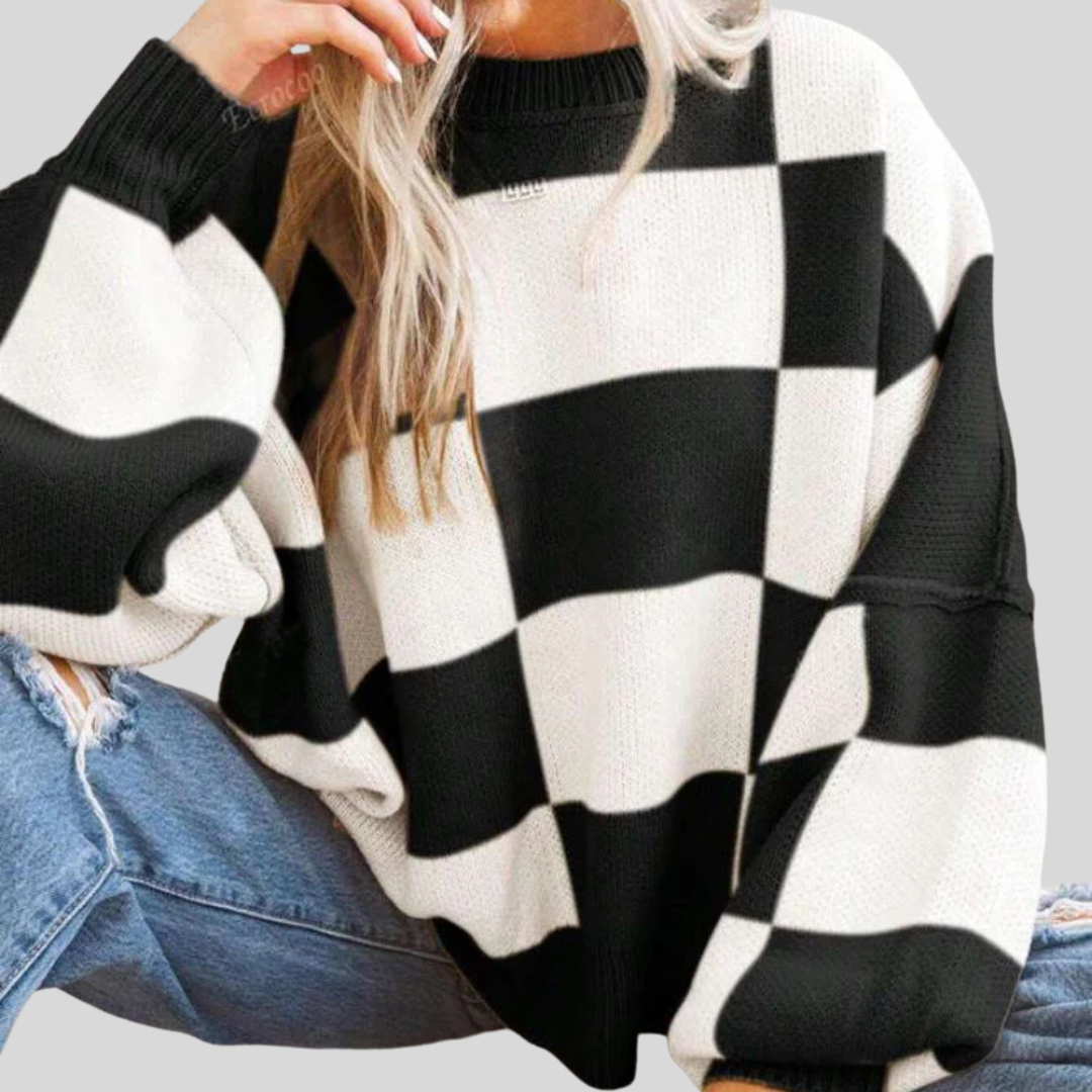 Reverie | Casual Plaid Jumper