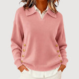 Aira | Button Detail Jumper
