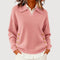 Aira | Button Detail Jumper - Velvet Haven