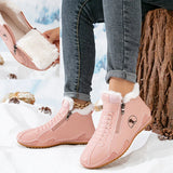 Annegret™ – Elegant Winter Ankle Boots for Exceptional Comfort