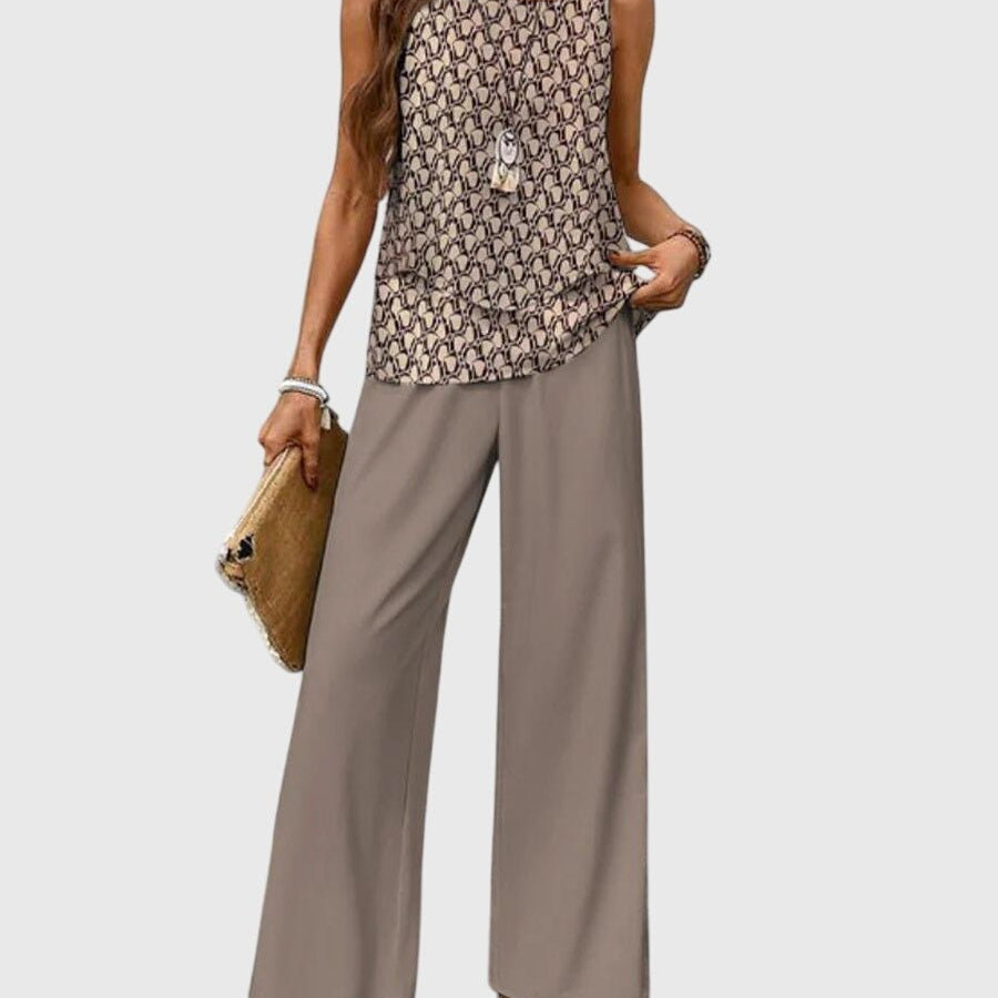 Brenda | Elegant 2-Piece Summer Set - Velvet Haven