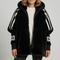 Brielle | Hooded Faux Fur Jacket - Velvet Haven