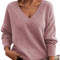 Lillian | Lightweight V-Neck Jumper - Velvet Haven