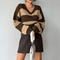 Morta | Comfy V-Neck Jumper - Velvet Haven