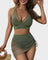 Flair & Fit | Sculpting Skirted Bikini Set - Velvet Haven