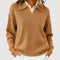 Aira | Button Detail Jumper - Velvet Haven