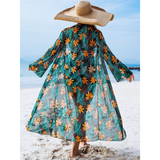 Floor | 3-Piece Floral Bikini Set with Complimentary Cover-Up