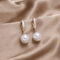 Chic Pearl & Zirconia Earrings - Velvet Haven