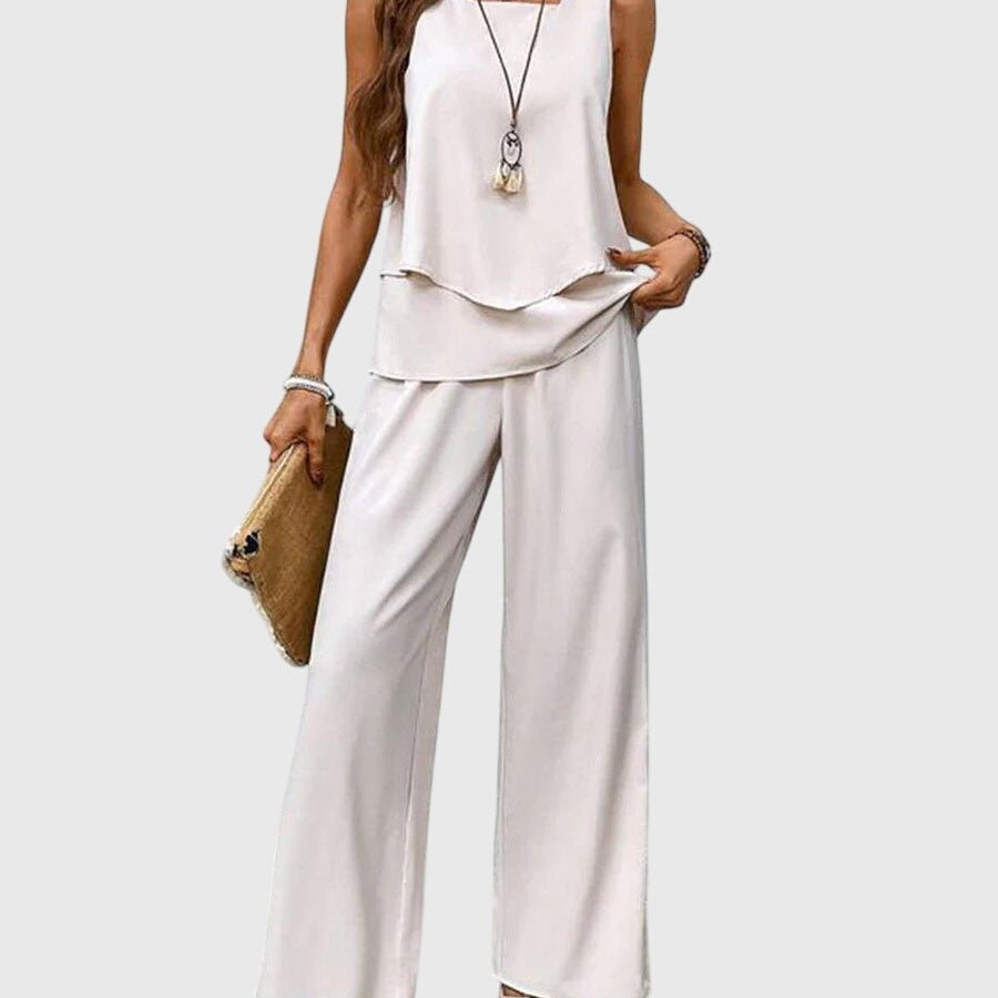 Brenda | Elegant 2-Piece Summer Set - Velvet Haven
