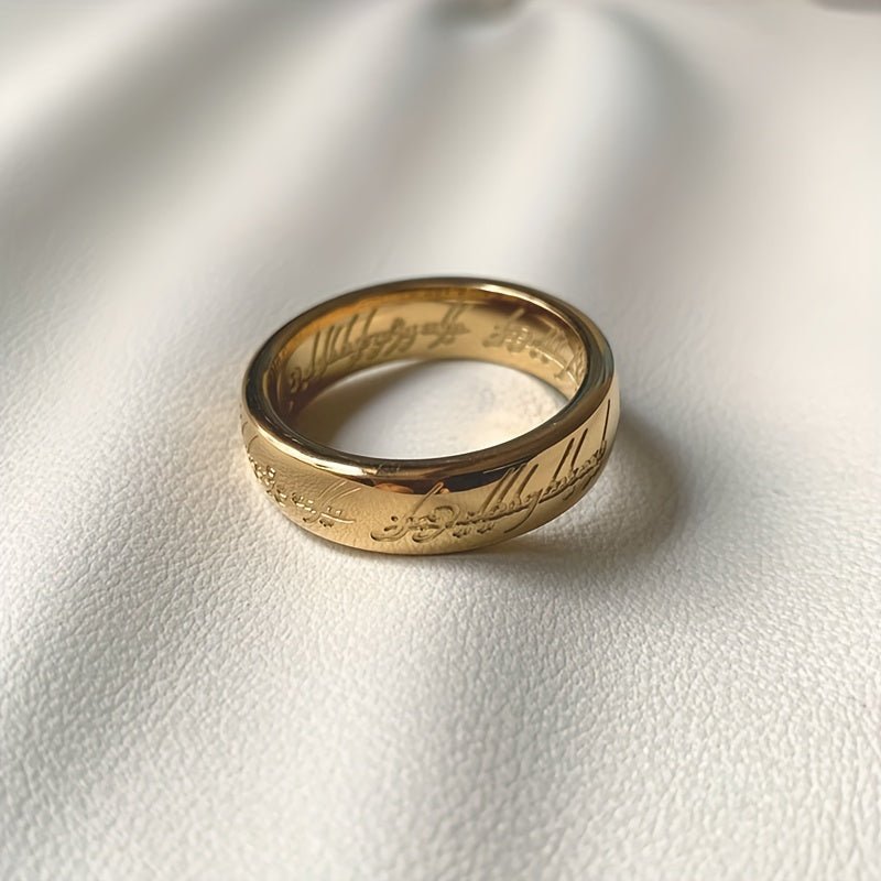 Gold Plated Power Ring - Velvet Haven