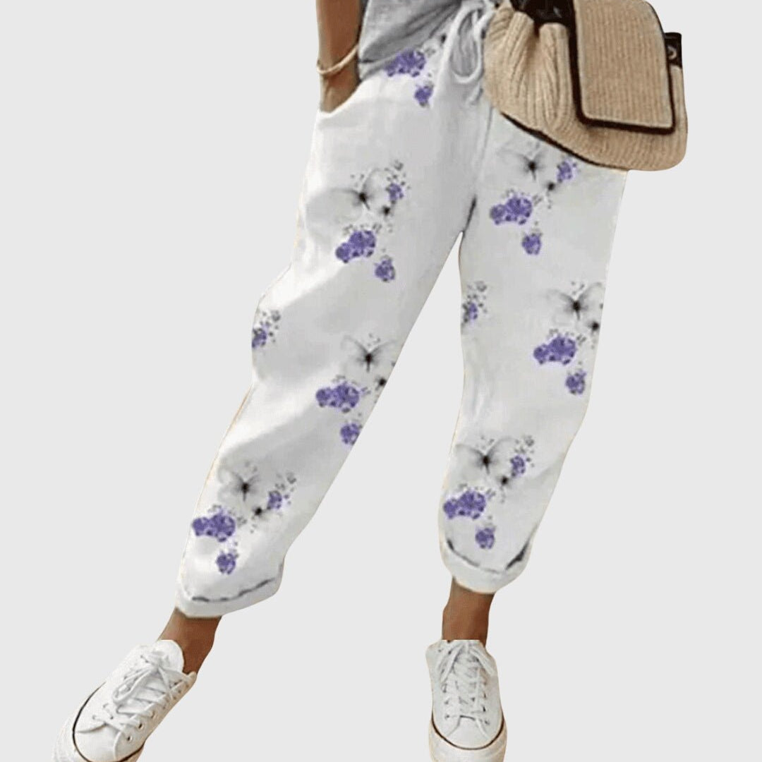 Madeline | Elegant Summer Trousers - Velvet Haven