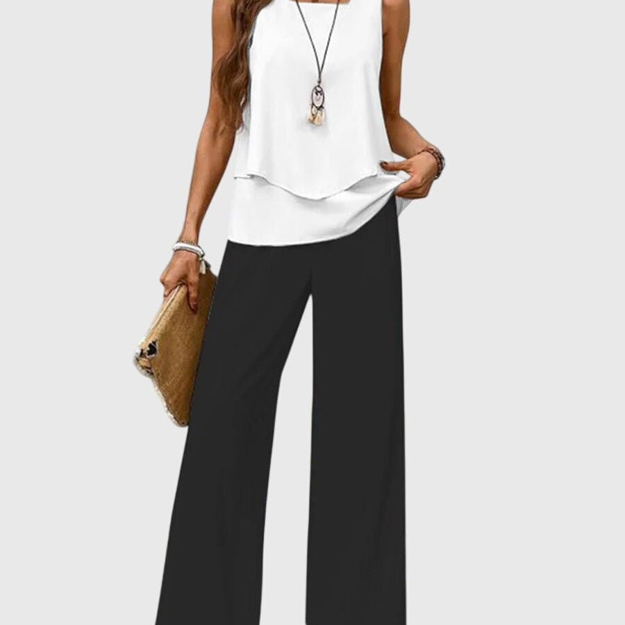 Brenda | Elegant 2-Piece Summer Set - Velvet Haven