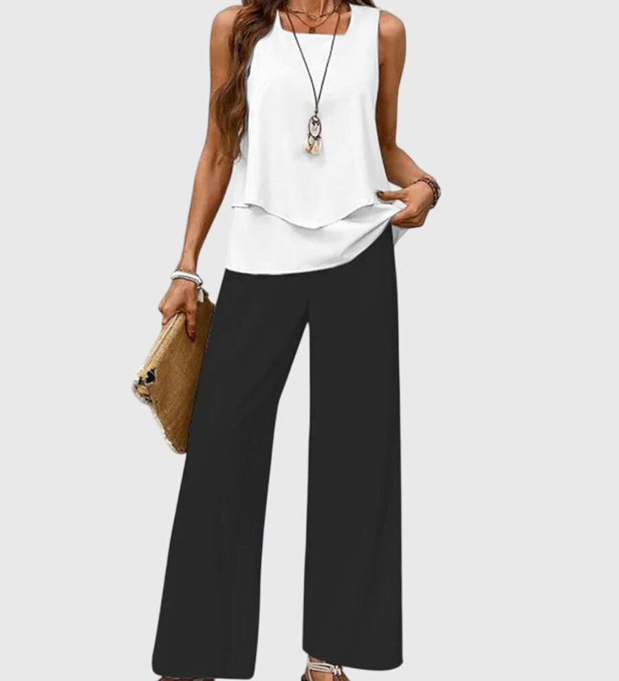 Brenda | Elegant 2-Piece Summer Set