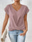 Maia | Twist Front V-Neck Top - Velvet Haven