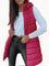 Rain | Casual Sleeveless Hood Long Puffer Vest - Velvet Haven