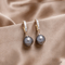 Chic Pearl & Zirconia Earrings - Velvet Haven