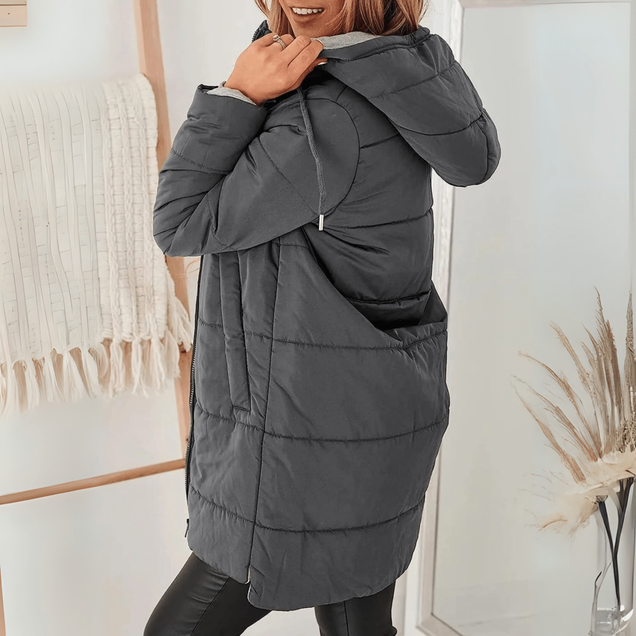 Ainsley | Casual Hooded Puffer Down Jacket - Velvet Haven